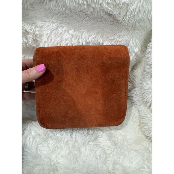 Vintage Ambassador Design Womens Brown Clutch Organizer w/ Removable Pouch - Picture 9 of 11